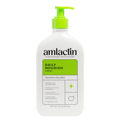 HOTAmLactin Daily Nourish Body Lotion, 12% Lactic Acid, 14.1 oz