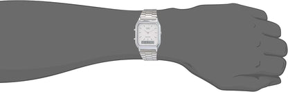 HOTCasio - Mens Watch - AQ230A7D, Silver, Core