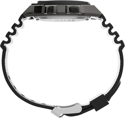 HOTTimex Men's Ironman Classic 42mm Watch - Black Strap Digital Dial Gray Case