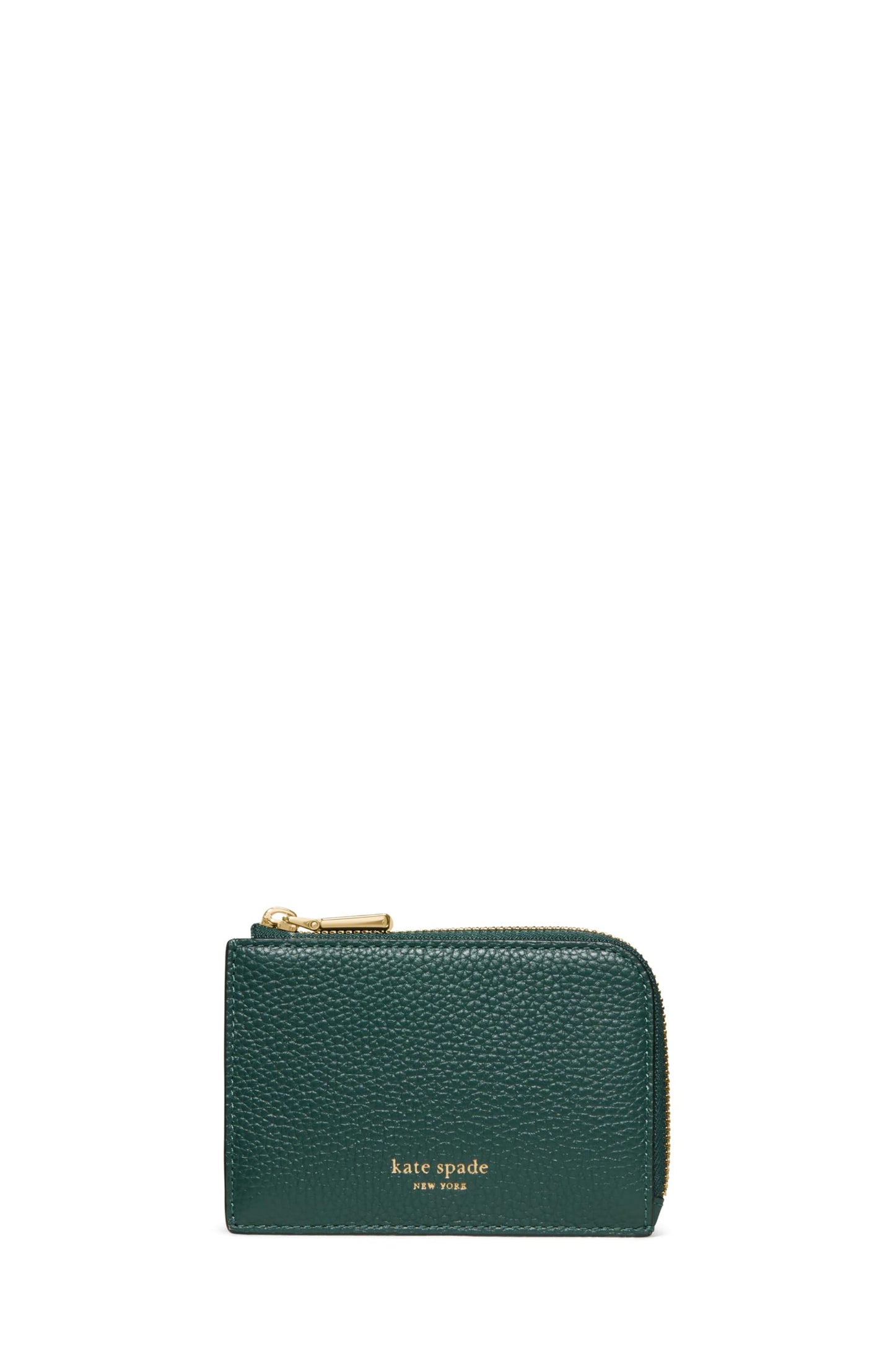 HOTkate spade new york Mini Zip Card Case Pebbled Leather Mini Zip Card Case