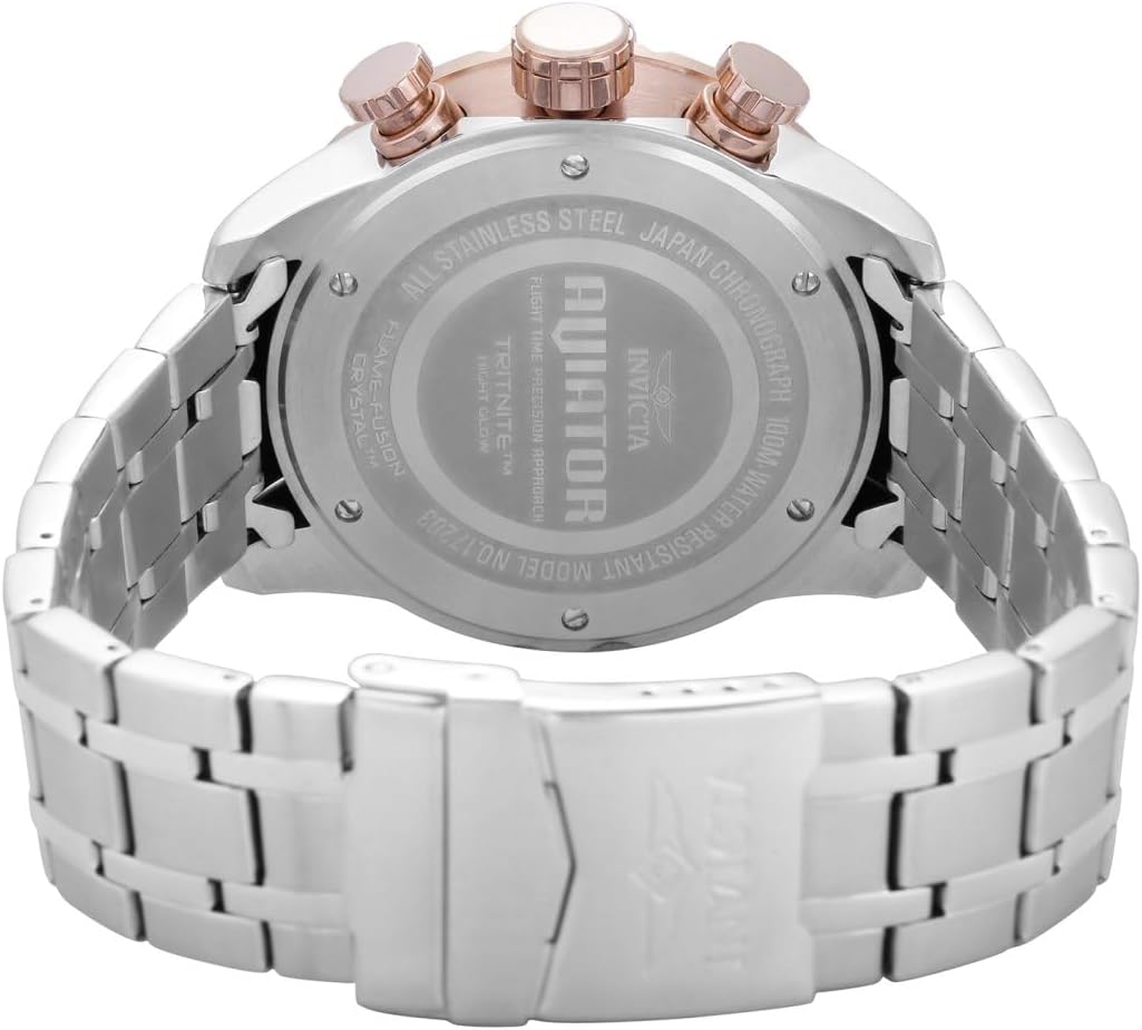 HOTInvicta Men's Aviator Analog Display Japanese Quartz Watch