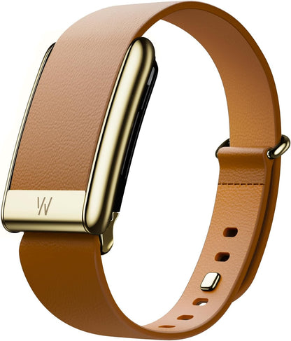 HOTWHOOP 5.0 LeatherLuxe Band – Genuine Italian Leather Accessory for Health, Fitness, & Wellness Wearable – Not Compatible with Gen 4