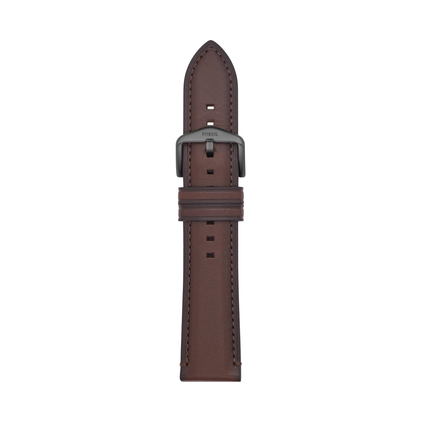 HOTFossil Men's 22mm Dark Brown LiteHide™ Leather Watch Band