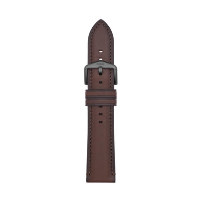 HOTFossil Men's 22mm Dark Brown LiteHide™ Leather Watch Band