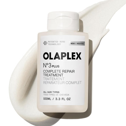 HOTOlaplex N°.3PLUS Complete Repair Treatment: 3-minute Pre-shampoo Treatment to Immediately Repair Hair Damage for Softer, Stronger Hair | For Coily, Curly, Straight, and Wavy