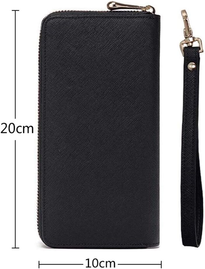HOTPersonalized Crayon Style Photo Women's Wallet Custom Fashion Phone bags Leather Wallet Christmas gifts(Pink Double Side)