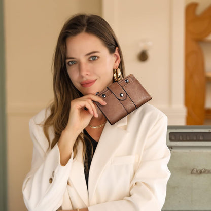 HOTCLUCI Crossbody Bags for Women Bundle with Small Wallet for Women