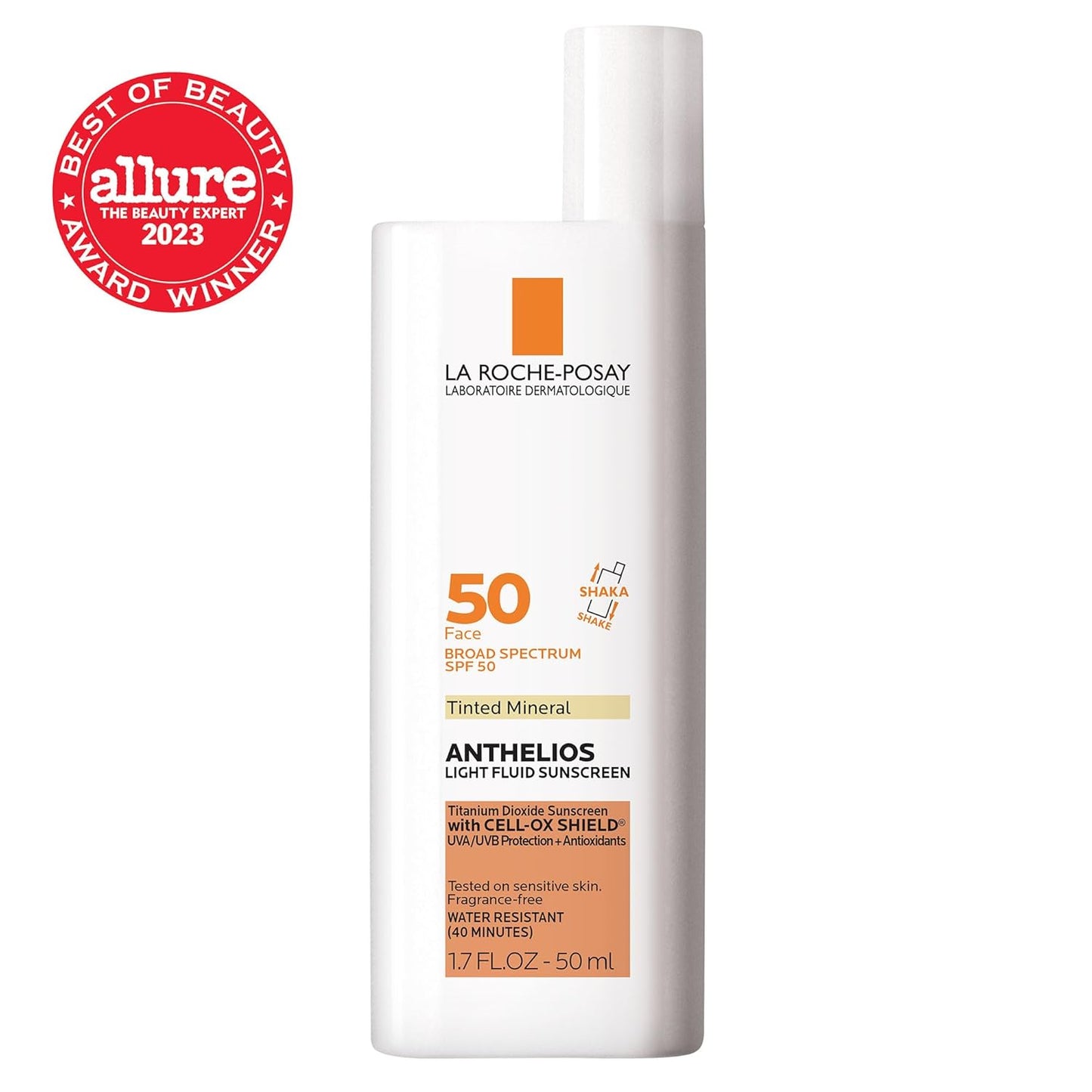 HOTLa Roche Posay Anthelios 50 Mineral Tinted Ultra Light Sunscreen Fluid