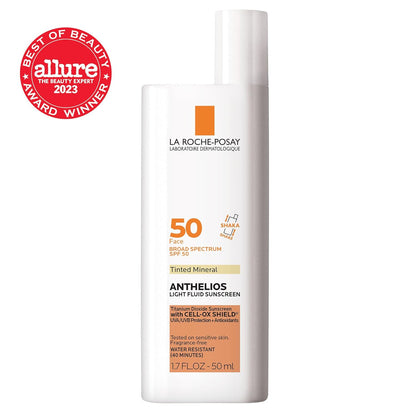 HOTLa Roche Posay Anthelios 50 Mineral Tinted Ultra Light Sunscreen Fluid