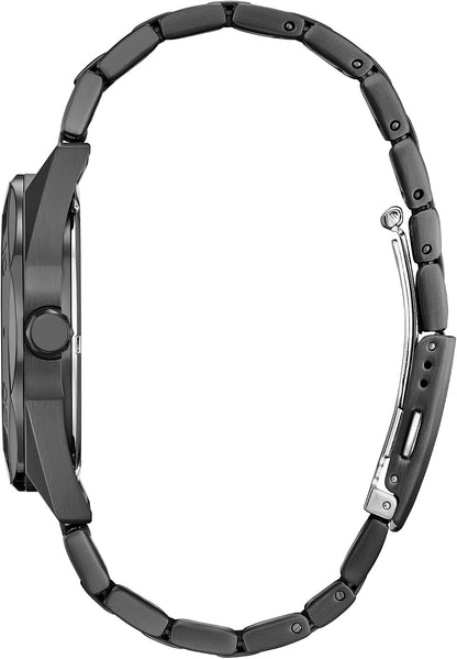 HOTCitizen Men's Eco-Drive Sport Casual Odyn Watch, Stainless Steel Watch, 3 Hand, Date
