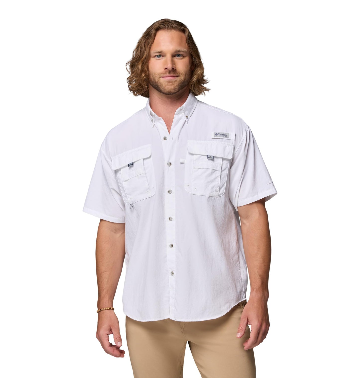 HOTColumbia Men's PFG Bahama II Short Sleeve Fishing Shirt