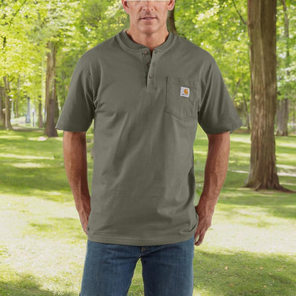HOTCarhartt Men's Dearborn Loose Henley T-Shirt