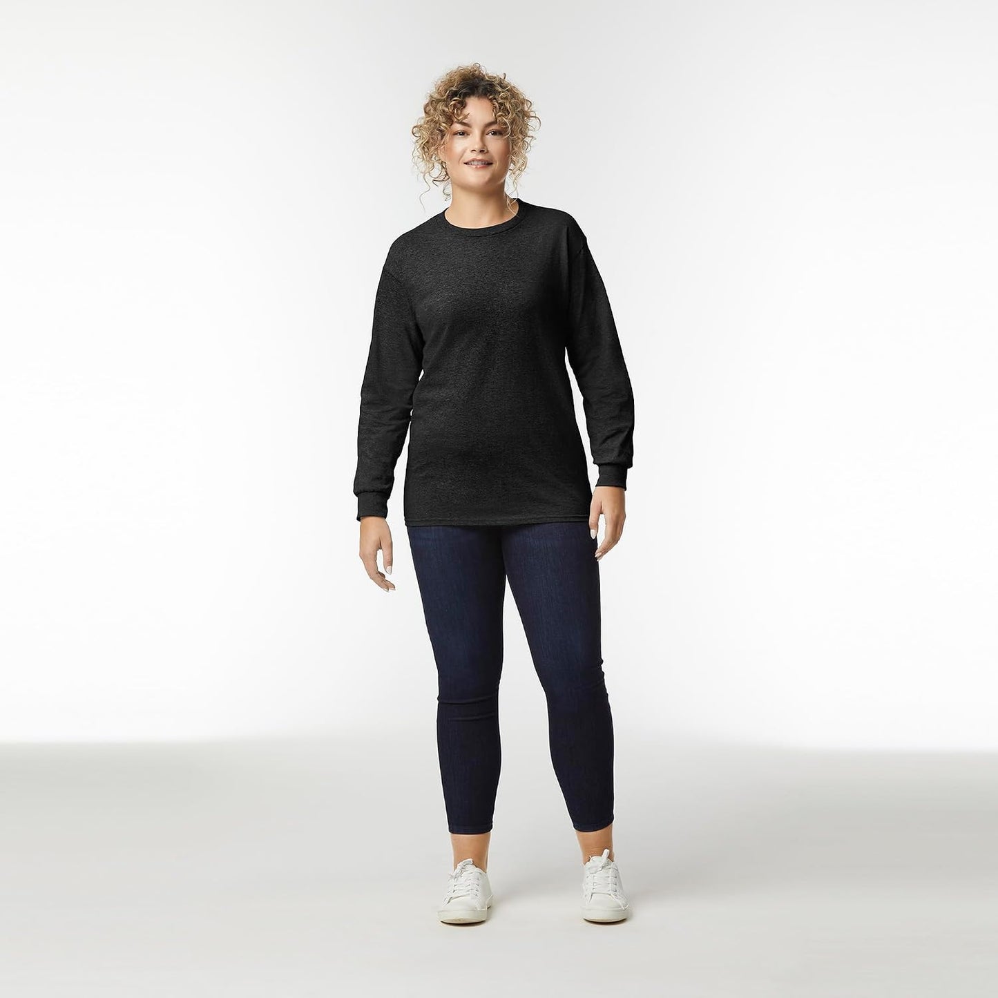 HOTGildan Adult Ultra Cotton Long Sleeve T-Shirt, Style G2400, Multipack