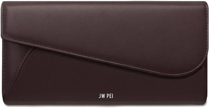 HOTJW PEI Seren Flap Long Wallet - Black