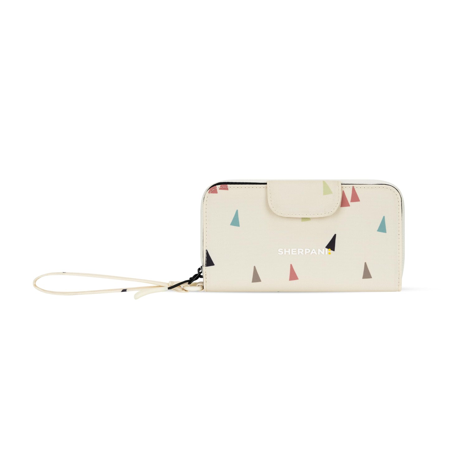 HOTSherpani Tulum, Nylon Zip Around Wallet, Wristlet, Purse with Card Holder Organizer for Women | Lightweight Wallet with Clear ID Window, Small Pouch, Card Cash Holder Organizer, RFID Protection, Clutch for Travel Gift