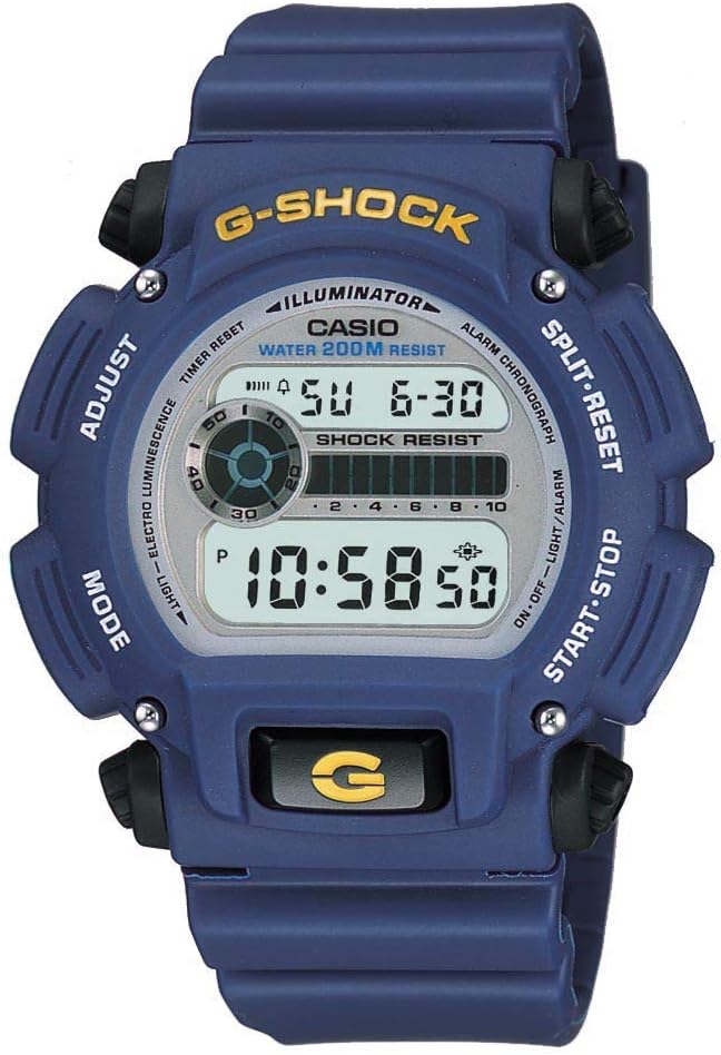 HOTCasio DW9052 Series | Men’s Digital Watch | G-Shock | 1/100 SEC Stop Watch | Countdown Timer | LED Light | 200M WR | Shock Resistant | Multi Alarm | Auto Calendar | Dual Time | 2 Yr Batt