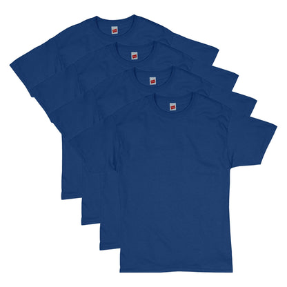 HOTHanes Men's T-Shirt Pack - 4 or 6 Pack - Essential-T Crewneck Cotton T-Shirts - Everyday Men's Clothing - Big & Tall