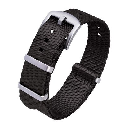 HOTRitche Military Ballistic Nylon Watch Strap with Heavy Buckle 18mm 20mm 22mm Premium Nylon Watch Bands for Men Women