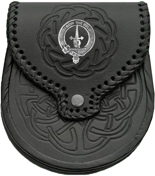 HOTBell Scottish Clan Crest Badge Sporran