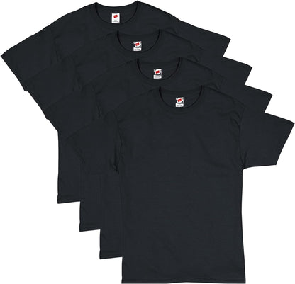 HOTHanes Men's T-Shirt Pack - 4 or 6 Pack - Essential-T Crewneck Cotton T-Shirts - Everyday Men's Clothing - Big & Tall