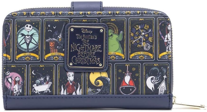 HOTLoungefly Disney Nightmare Before Christmas Allover Print Tarot Wallet