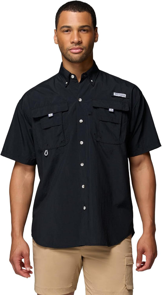 HOTColumbia Men's PFG Bahama II Short Sleeve Fishing Shirt