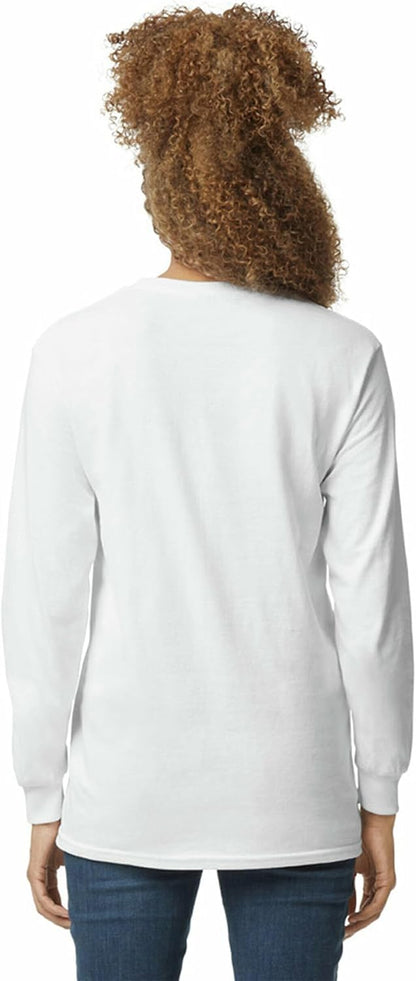 HOTGildan Adult Ultra Cotton Long Sleeve T-Shirt, Style G2400, Multipack
