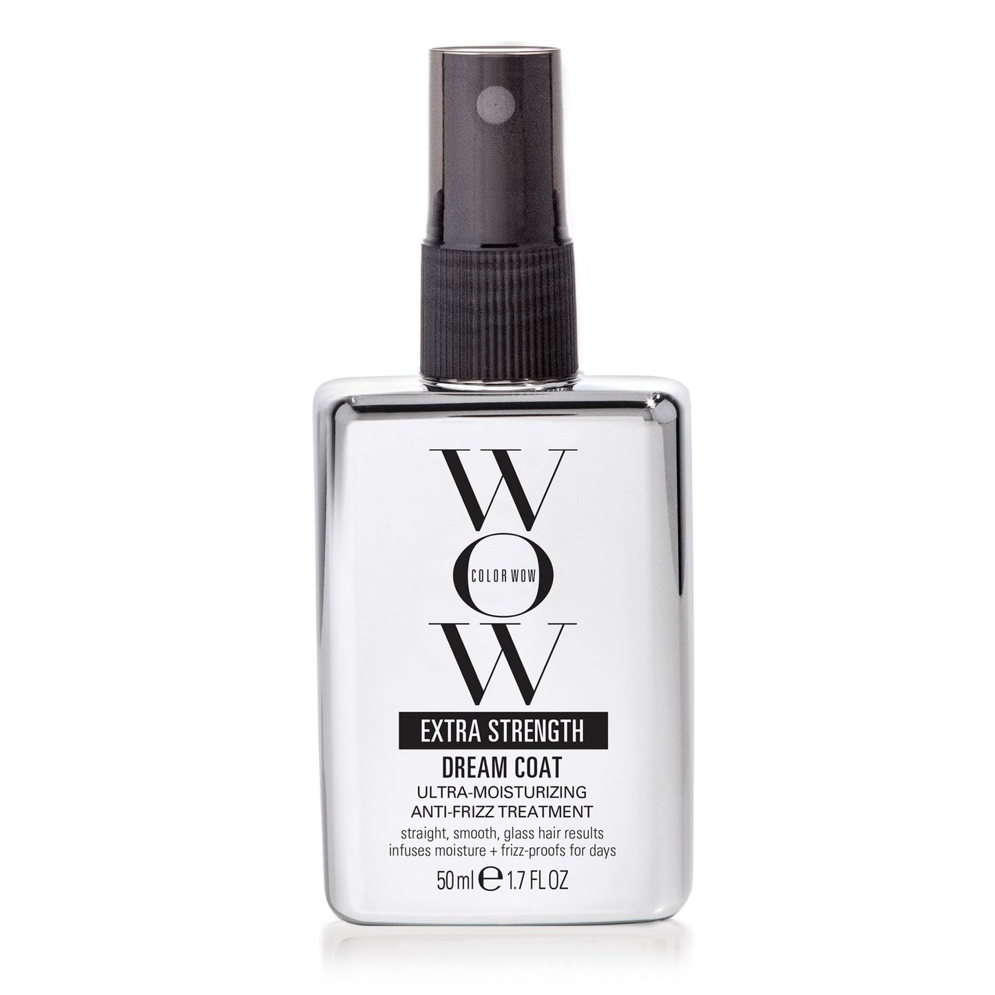 HOTCOLOR WOW Extra Strength Dream Coat, Ultra-Moisturizing Anti-Humidity Treatment with Heat Protectant for Glassy, Frizz-Prone Hair