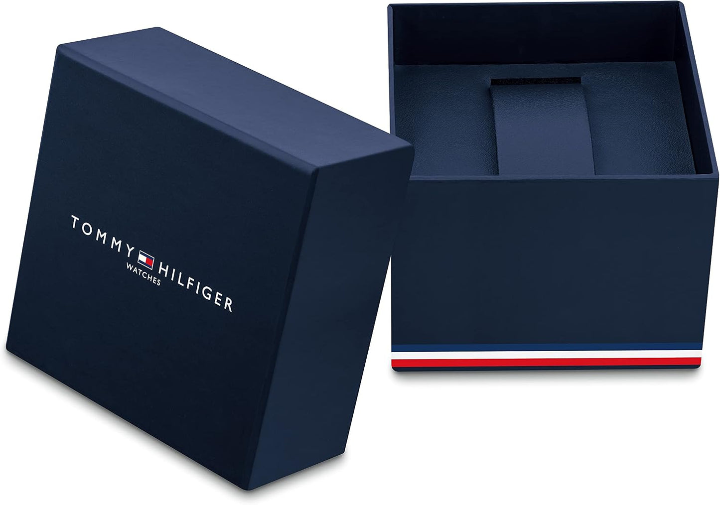 HOTTommy Hilfiger Classic Multi-Function Quartz Watch - Leather Strap Wristwatch for Men - Water Resistant Up to 5 ATM/50 Meters - Premium Fashion for Everyday Wear - 44mm