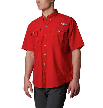 HOTColumbia Men's PFG Bahama II Short Sleeve Fishing Shirt
