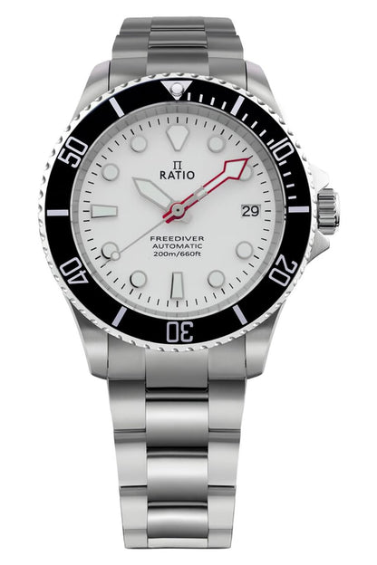 HOTRATIO FreeDiver Sapphire Crystal Diver Watch Japanese Automatic Movement Dive Watch 200m Water Resistant Diving Watch