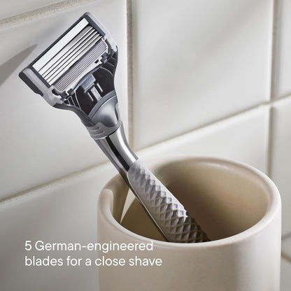 HOTHarry's Original Razor Blades for Men - 14 Count - Premium Razor Blade Refill Cartridges - German Engineered