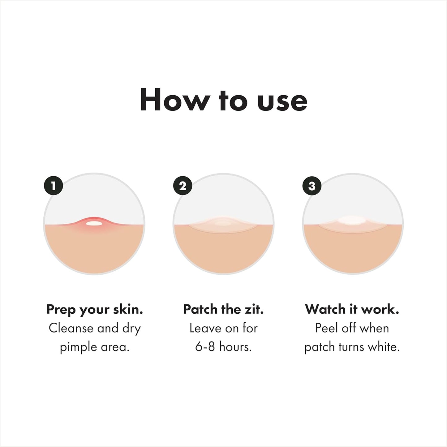 HOTHero Cosmetics Mighty Patch Surface Large Acne Pimple Patches, 10 Ct | Multi-Blemish Acne Spot Patch; For Cheek, Forehead, and Chin; Hydrocolloid Covers; Pimple Stickers; Vegan-friendly