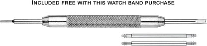 HOTAlpine Sporty Nylon Watch Band | Waterproof Velcro Quick Release Watch Bands |Lightweight & Adjustable Watch Straps for Men |Replacement Watch Band Compatible with Regular & Smart Watches