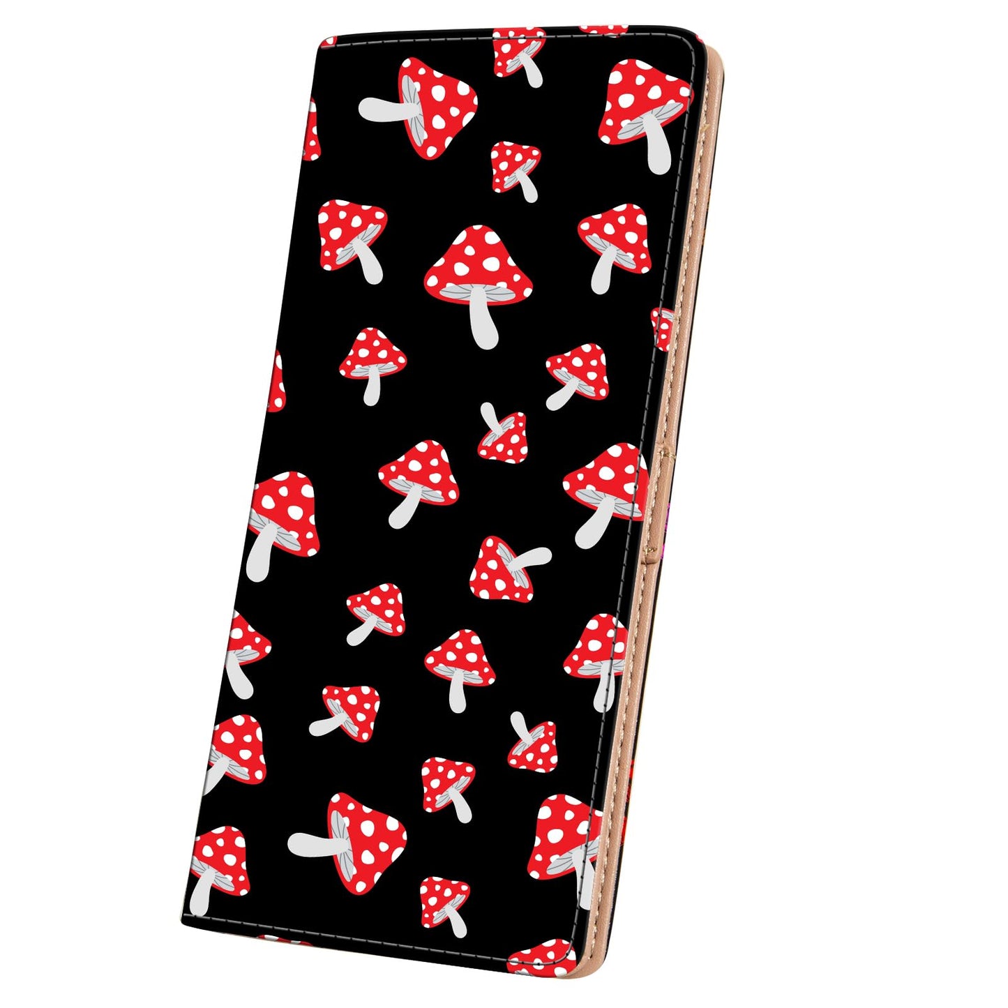 HOTWallets for Women RFID Wallet Cute Girls Ultra Slim Compact Clutch Long Credit Card Holder Floral Travel Wallet personalized Coin Pocket (Rose Skull)