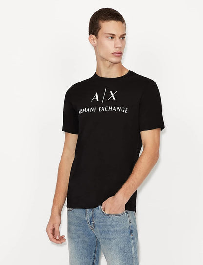 HOTAX Armani Exchange Men's Crew Neck Logo Tee