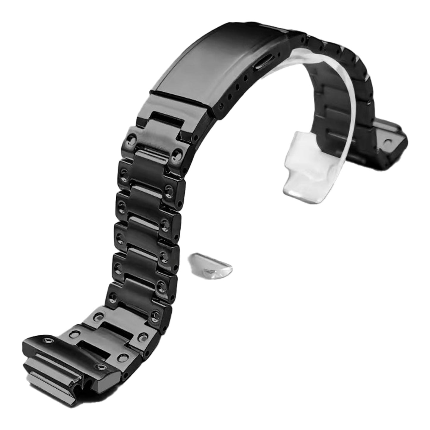 HOTStainless Steel Quick Release Strap Compatible with Men's G-Shock GM2100 GBM-2100 Watch Band Replacement