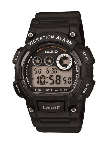 HOTCasio W735H Series | Men’s Digital Watch | 1/100 SEC Stopwatch | Countdown Timer | Super Illuminator LED Light | 100 M Water Resistance | Daily Alarm | Auto Calendar | Dual Time | 10 Yr Battery