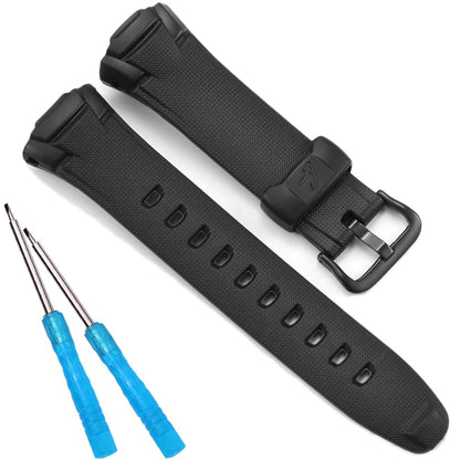HOTReplacement Watch Strap Compatible with Casio GW-530 GW-500 Strap Men's Resin Bracelet