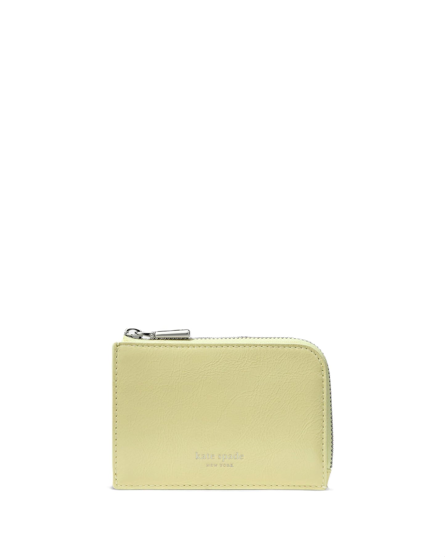 HOTkate spade new york Mini Zip Card Case Pebbled Leather Mini Zip Card Case