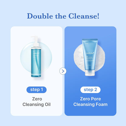 HOTmedicube Facial Cleanser Zero Foam Cleanser for Pore & Excess Oil Care | Daily Gentle Cleansing Foam - Excess Sebum Control, Hydration, Pore Minimization, Korean Skincare, Sensitive Skin, 4.23 oz