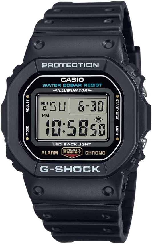 HOTCasio G-Shock Shock Resistant DW5600UE-1V Men's Water Resistant Black Resin Sport Watch