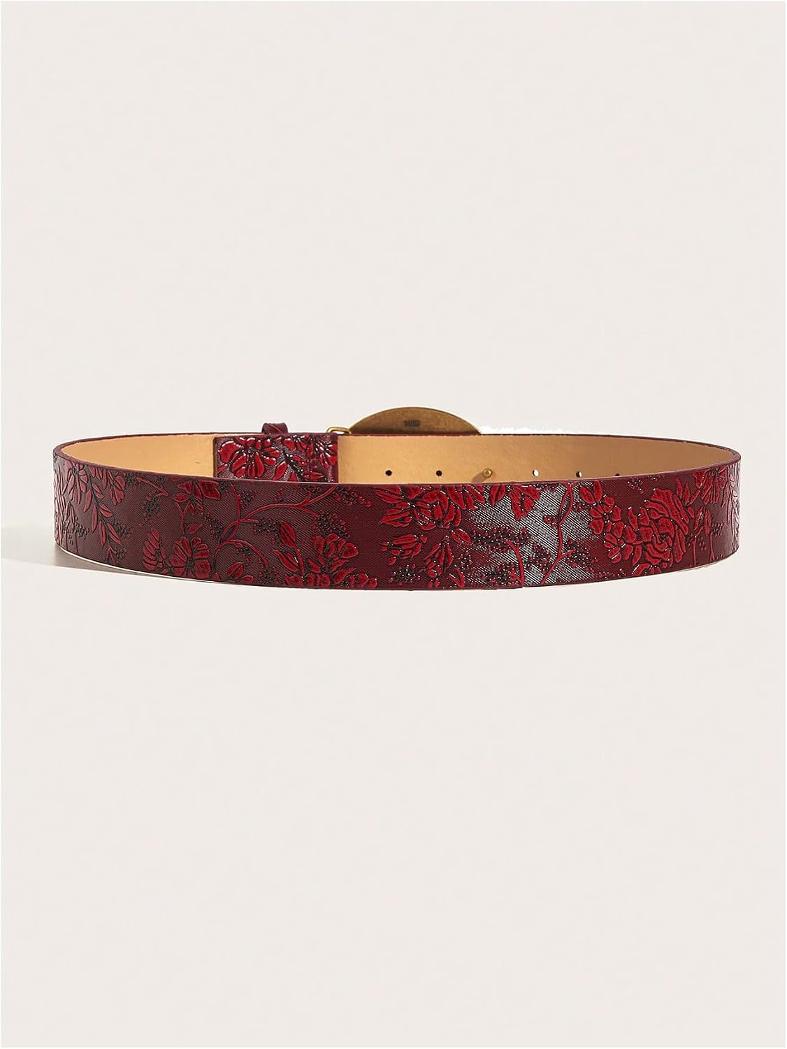 HOTRoseSeek Women's Floral Vintage Western Belts Buckle Cowgirl Belts for Women