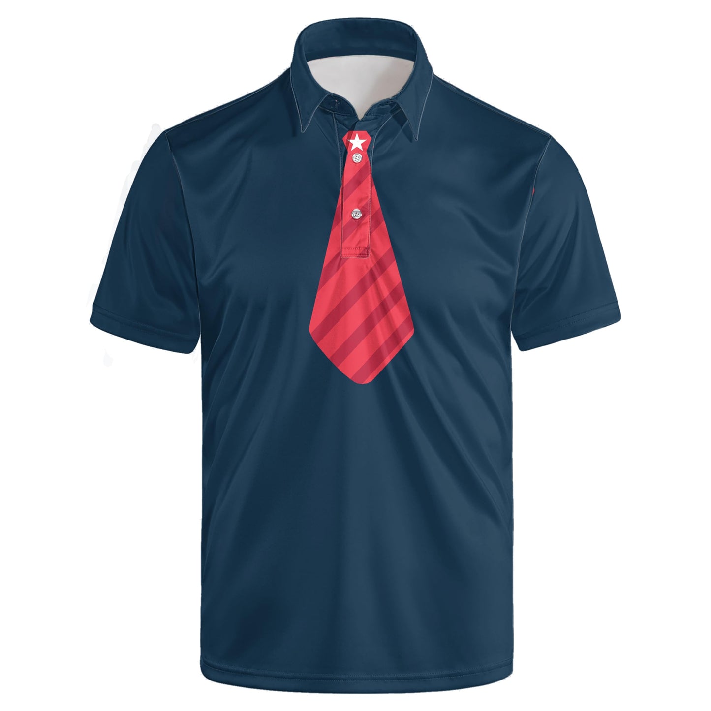 HOTGolf Polos for Men Funny Moisture Wicking Golf Shirts Performance Quick-Dry Polo Shirts Short Sleeve