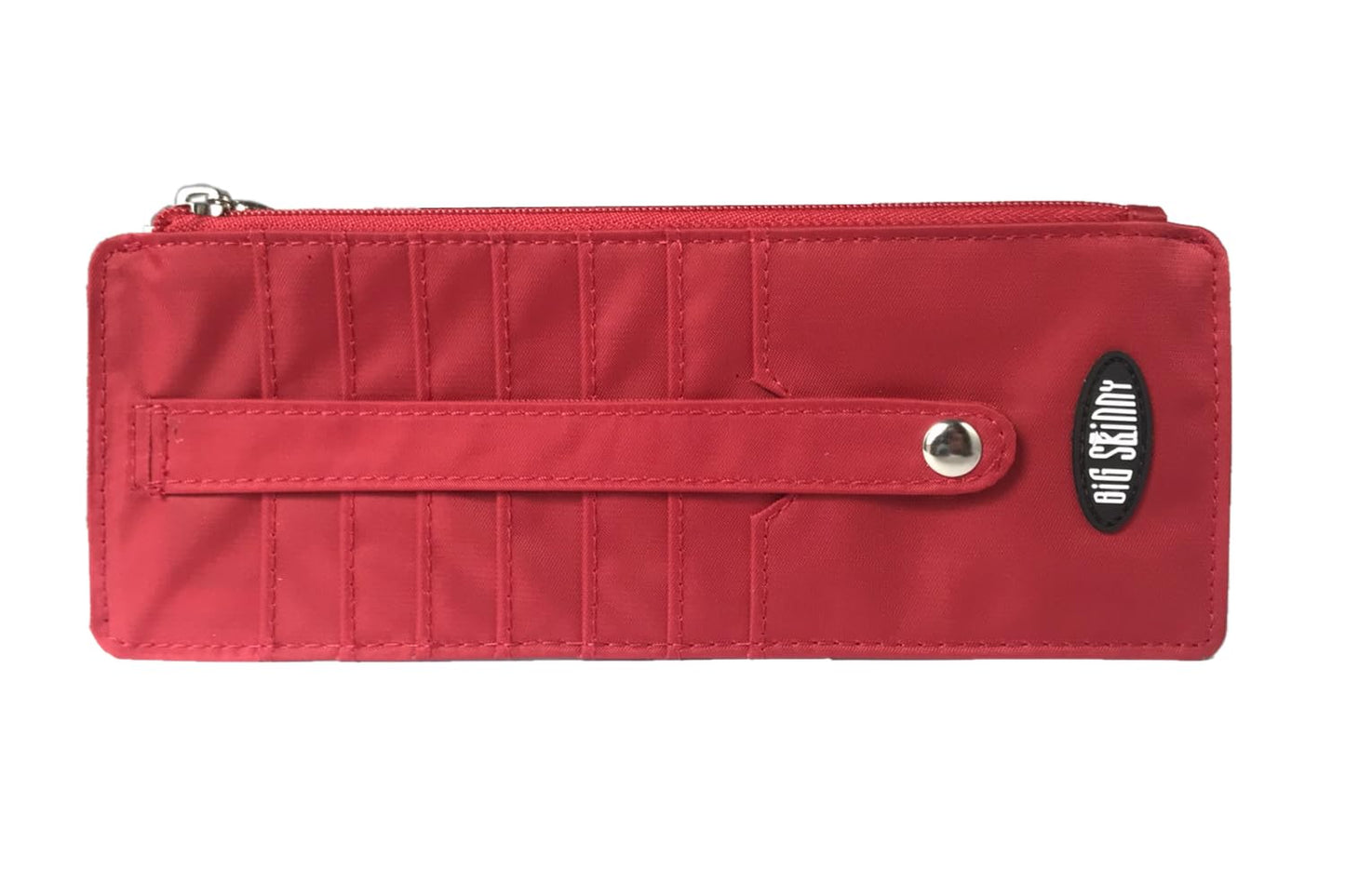 HOTBig Skinny Women's Jaguar Credit Card Slim Wallet, Holds Up to 25 Cards