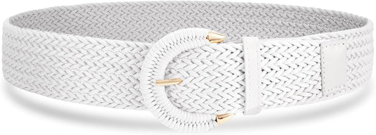 HOTBraided Belt for Women Dress Summer Ladies Woven Wide Boho Belt for Jeans