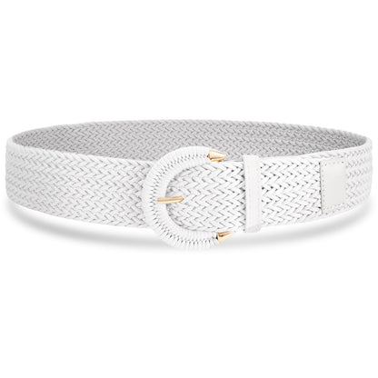 HOTBraided Belt for Women Dress Summer Ladies Woven Wide Boho Belt for Jeans