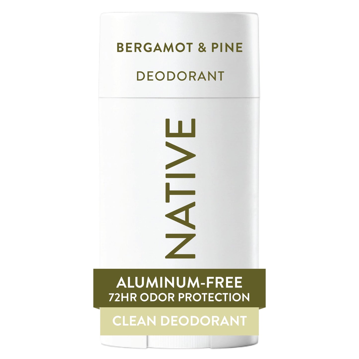 HOTNative Deodorant Contains Naturally Derived Ingredients, 72 Hour Odor Control, Deodorant for Women and Men, Aluminum Free, Coconut & Vanilla 2.65oz