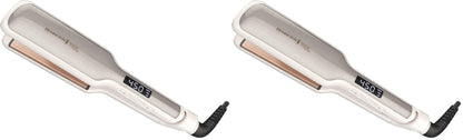 HOTRemington Shine Therapy 2 inch Hair Straightener, Flat Iron Infused with Argan Oil & Keratin, Professional Ceramic Flat Iron for Less Frizz, Shiny & Smooth Hot Styling Tools