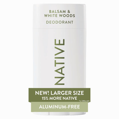 HOTNative Aluminum Free Deodorant, Cashmere & Rain, Large Size Stick, 72 Hour Odor Control, for Women & Men, Contains Naturally Derived Ingredients, 3.1 oz